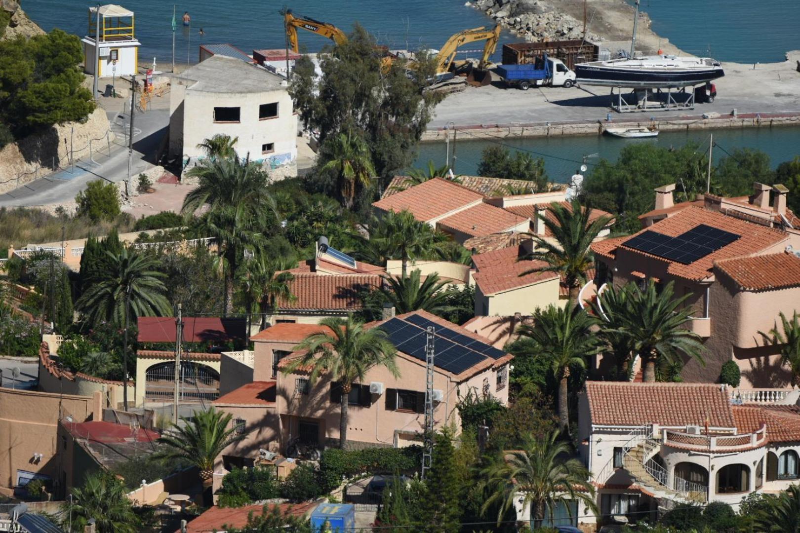 Casa Veintiuno En Calp Leilighet Eksteriør bilde