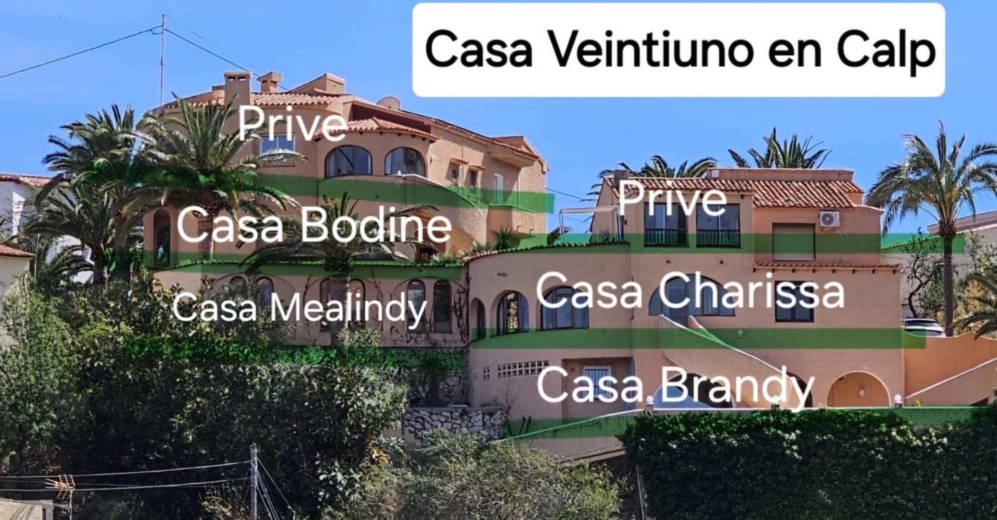 Casa Veintiuno En Calp Leilighet Eksteriør bilde